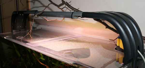 Lichtleiste überm Becken Halterung Beleuchtung komplett