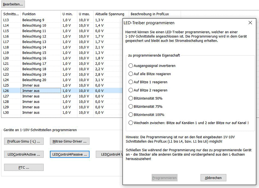 GHL CC System6 5 schnittstellenLEDpassiv