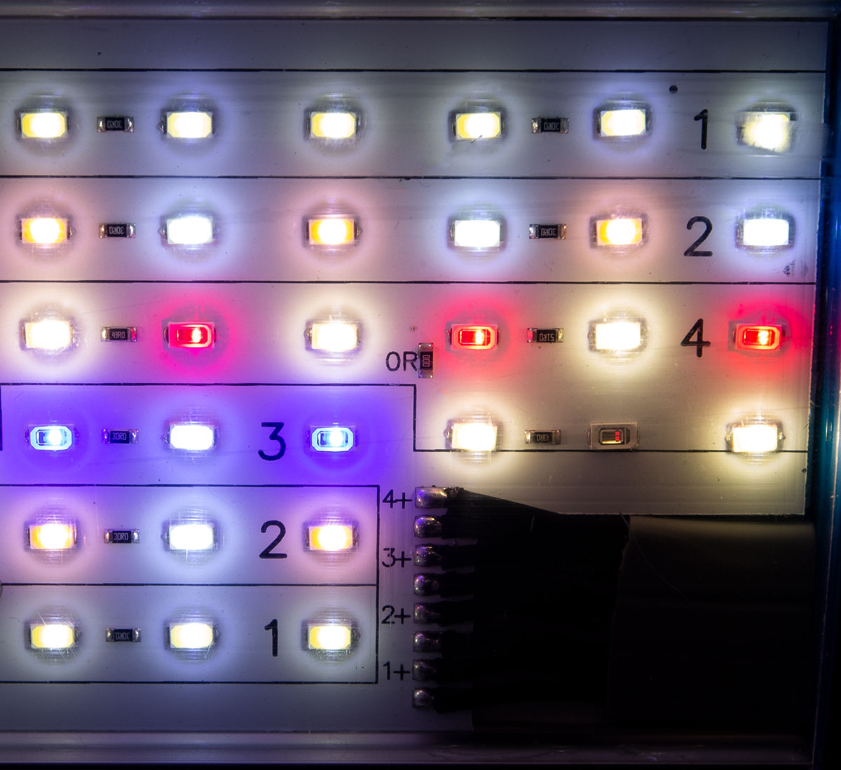 aquaLUMix grow LED cluster anschluss IMG 8685