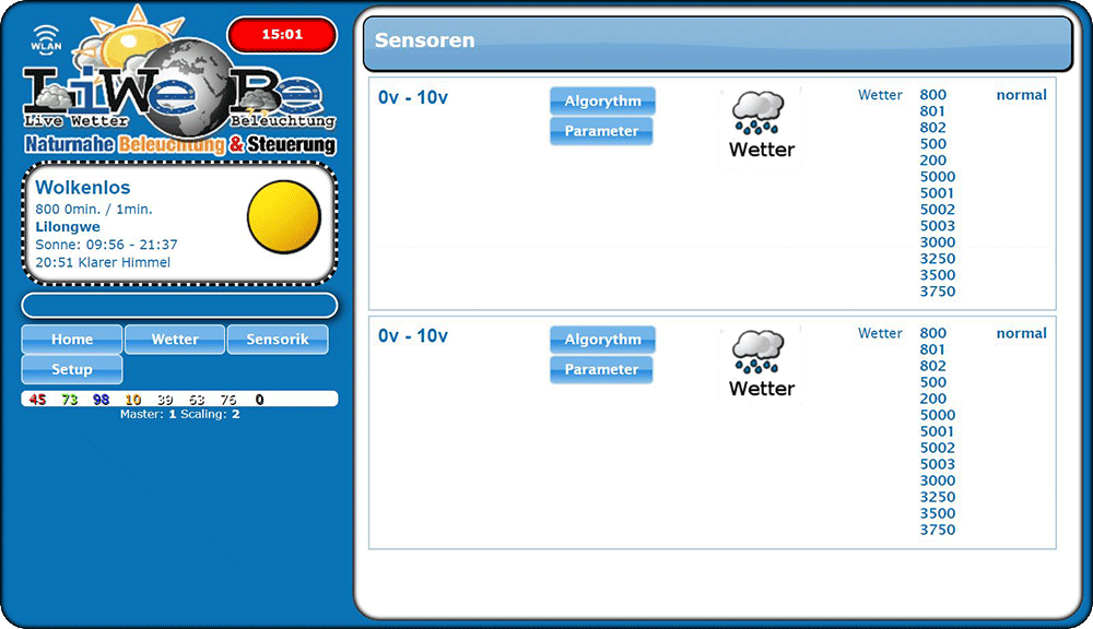 zwei 1 10 V anschluss