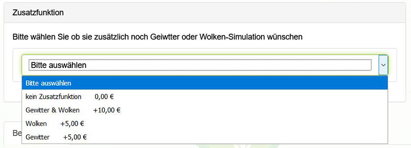 Zusatzfunktion LiWeBe